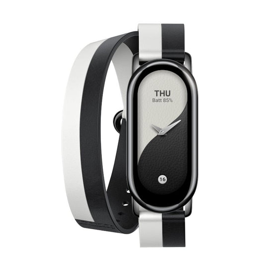 Xiaomi Smart Band 8 Double Wrap Strap – Black and whit