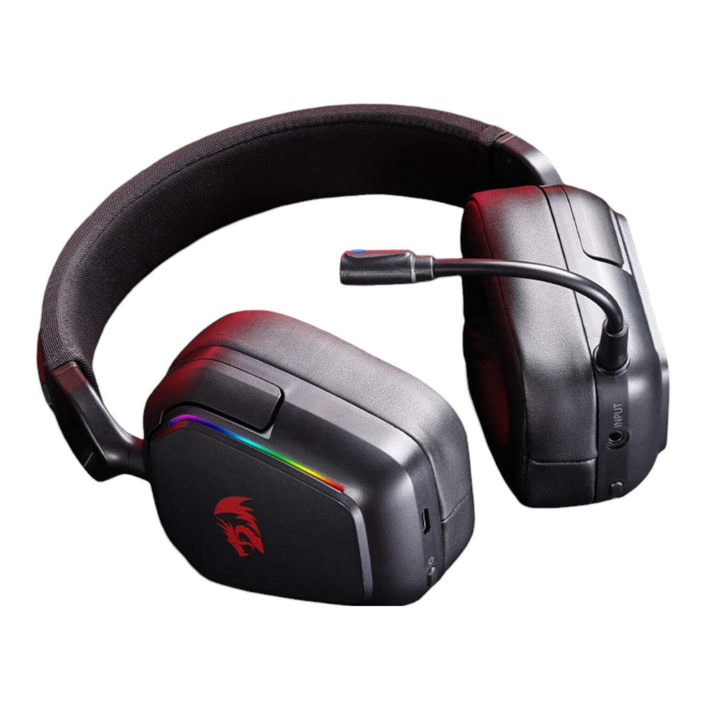 Redragon H868 RGB Wireless Gaming Headset – Black